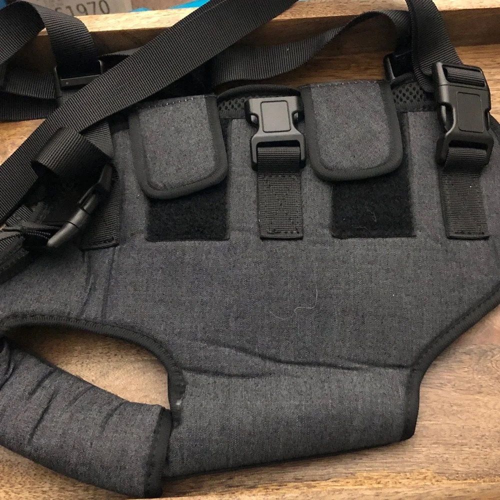 Gray Dog Front Carrier Harness - Hands-Free Travel